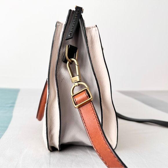 FOSSIL Ryder Leather Satchel in Neutral - Picture 6 of 14